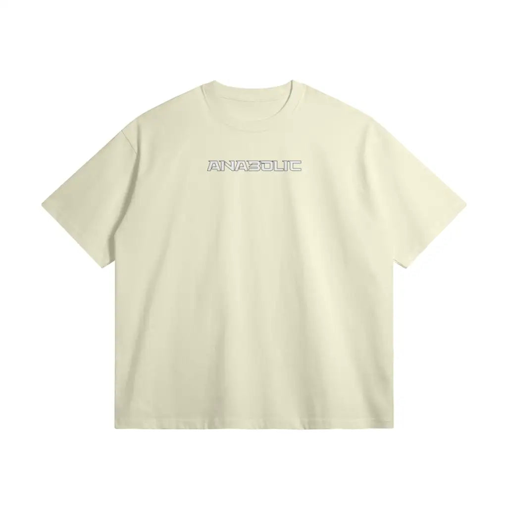 High Key | Oversized Heavyweight T - shirt - White Rock / Xs