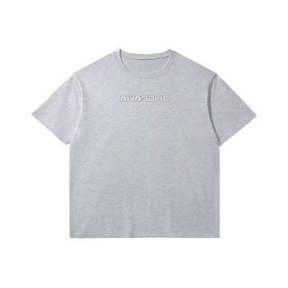 High Key | Slim Fit Heavyweight T - shirt - Medium Heather Gray / Xs