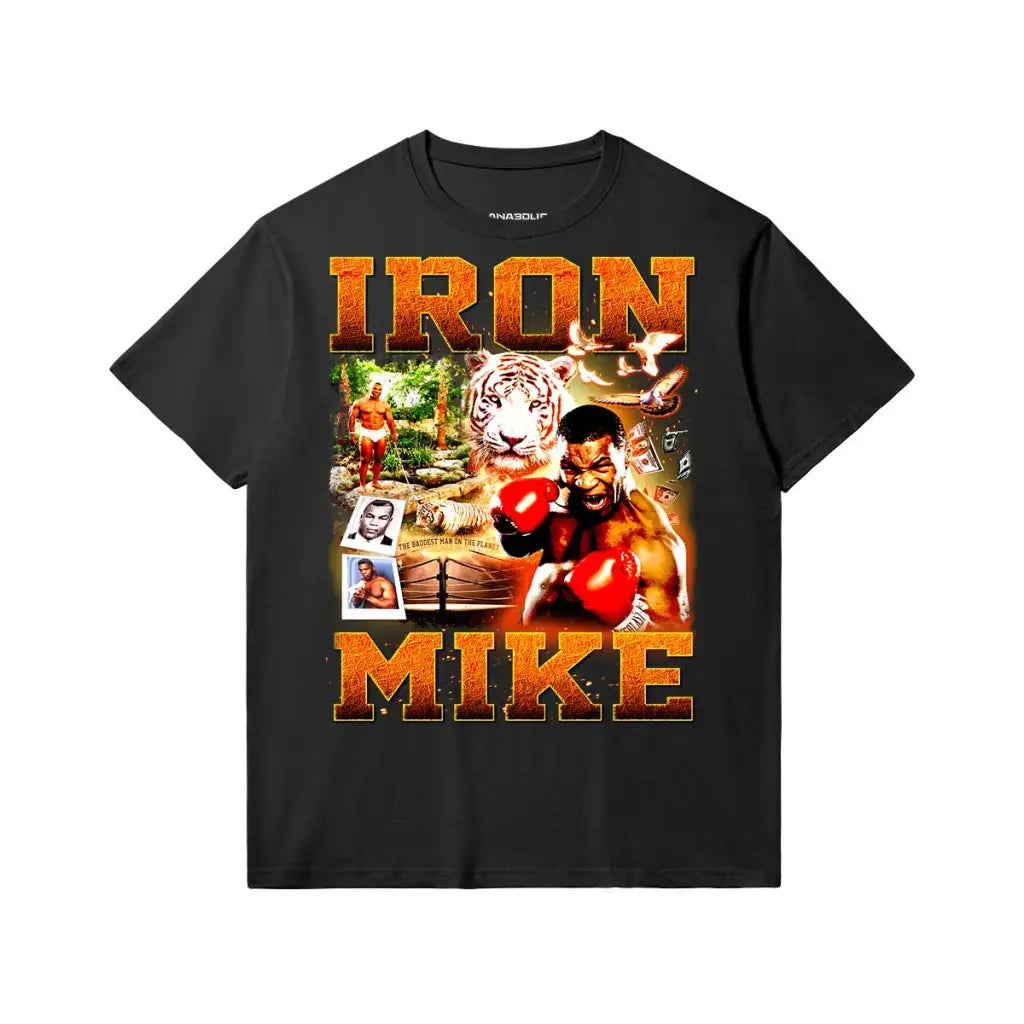 Iron Mike Slim-fit Heavyweight T-shirt - Black / Xs