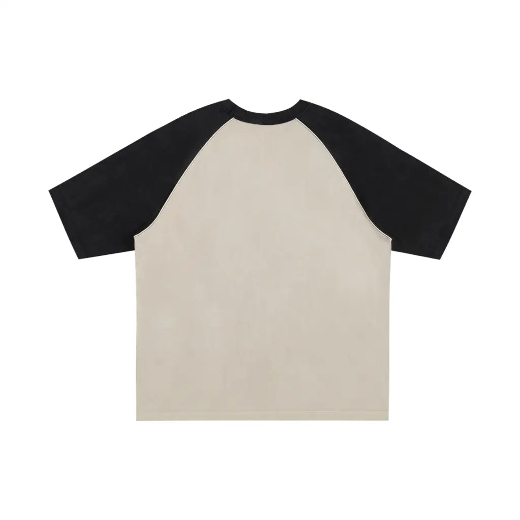 Mentzer Retro T-shirt - Black & Sand
