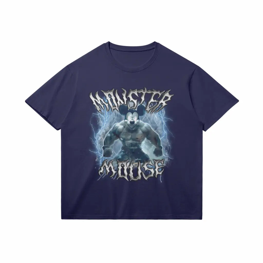 Monster Mouse | T-shirt - Dark Navy / Xs