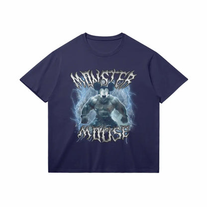 Monster Mouse | T-shirt - Dark Navy / Xs