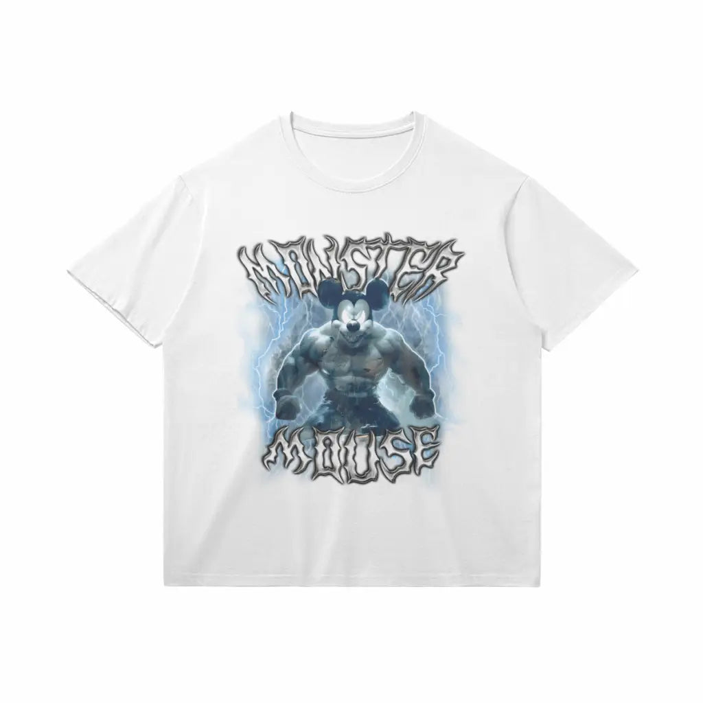 Monster Mouse | T-shirt - White / Xs