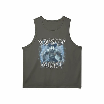 Monster Mouse | Tank Top - Charcoal Grey / s