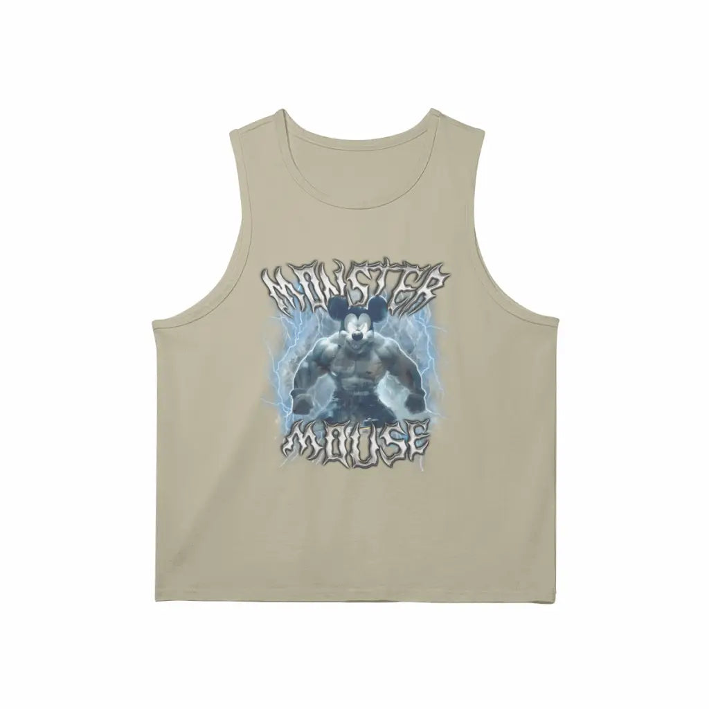Monster Mouse | Tank Top - Rice Apricot / s