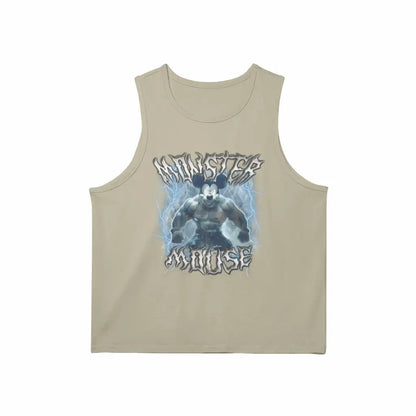 Monster Mouse | Tank Top - Rice Apricot / s