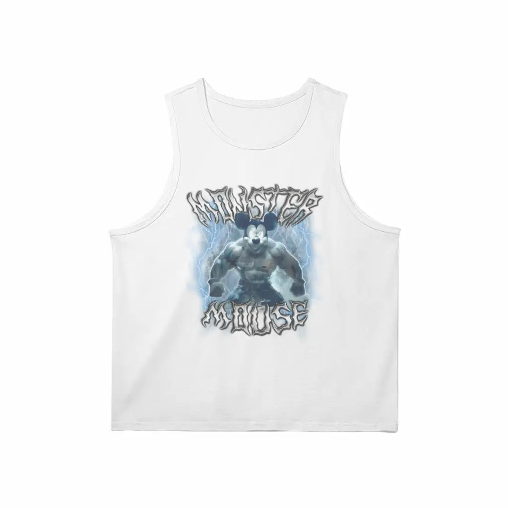 Monster Mouse | Tank Top - White / s