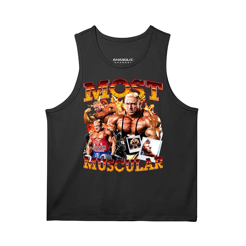 Most Muscular | Tank Top - Black / s