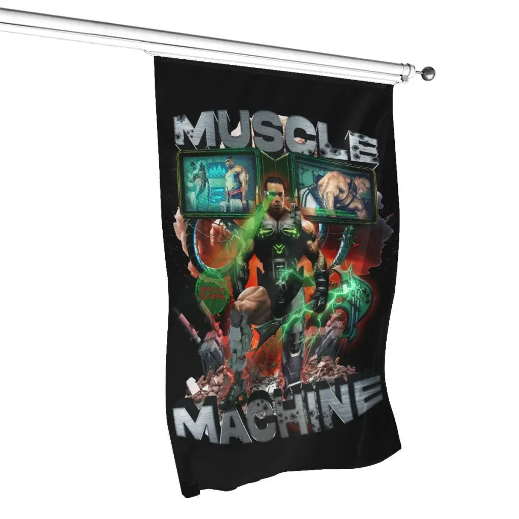 Anabolic Apparel - Muscle Machine | Flag