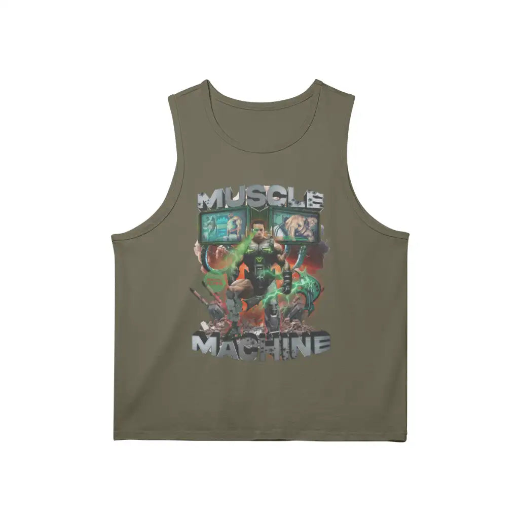 Muscle Machine | Tank Top - Camel / s