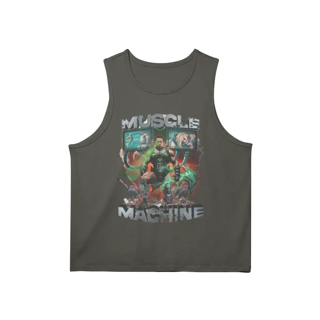 Muscle Machine | Tank Top - Charcoal Grey / s