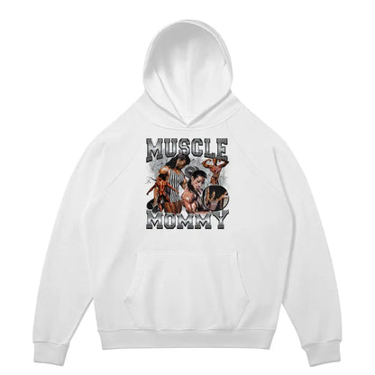 Muscle Mommy | Hoodie - White / s