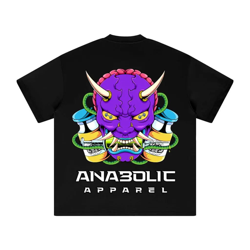 Oni | Oversized Heavyweight T-shirt - Black / Xs