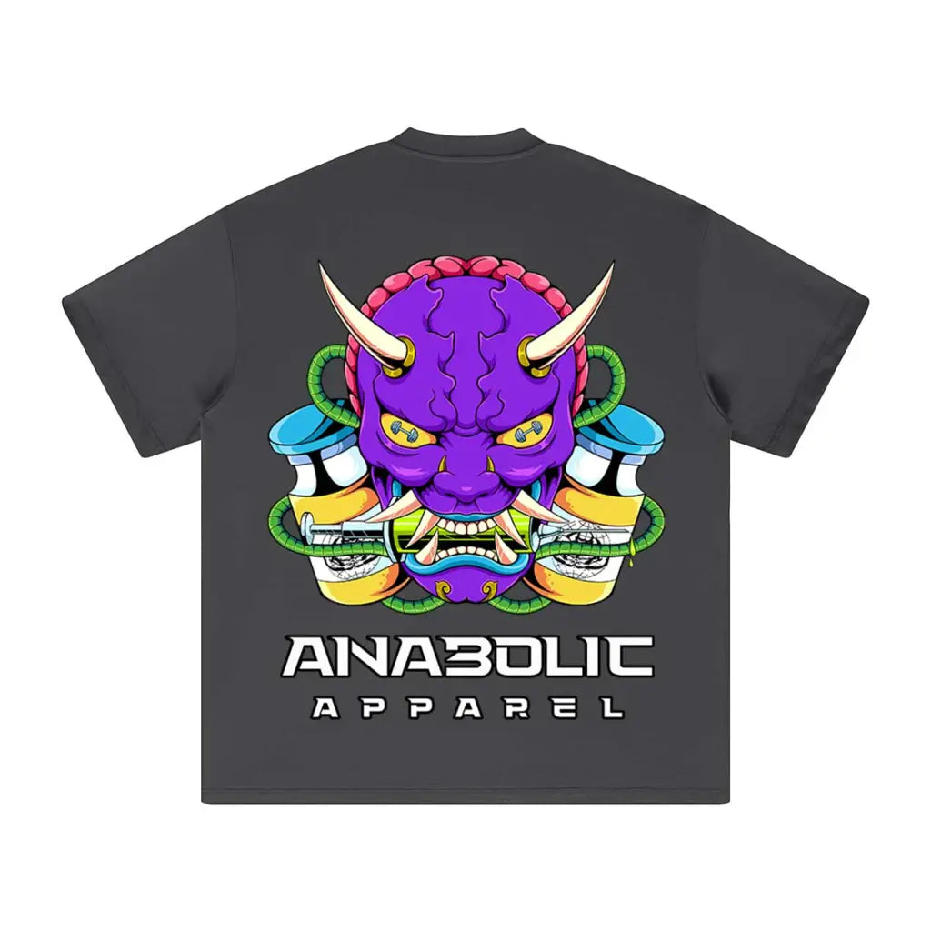 Oni | Oversized Heavyweight T-shirt - Carbon Gray / Xs