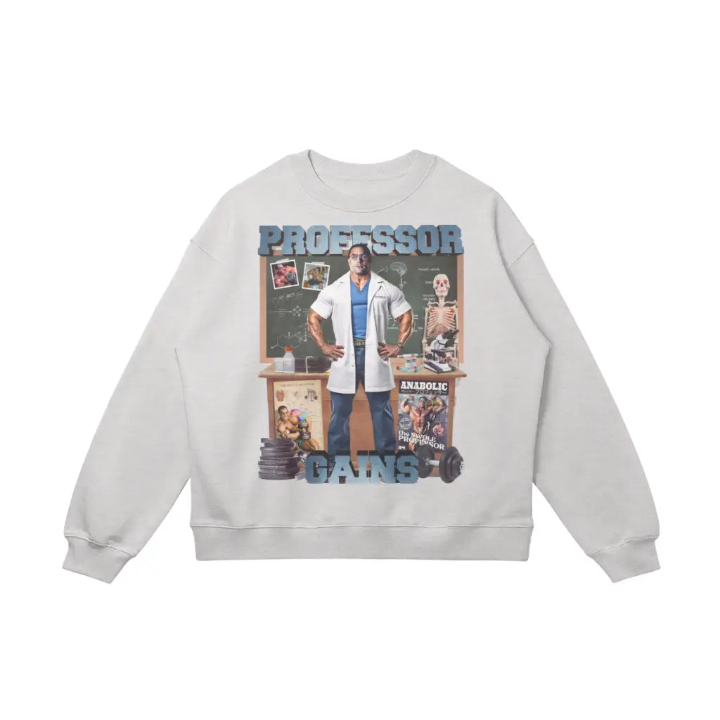 Professor Gains | Pump Cover - Heather Gray / s