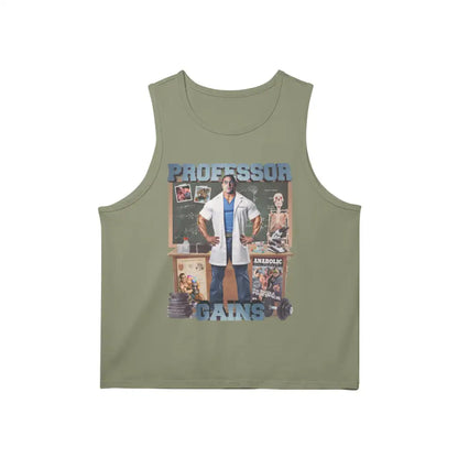 Professor Gains | Tank Top - Matcha Green / s