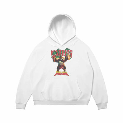 Push Pull Panda | Hoodie - White / s