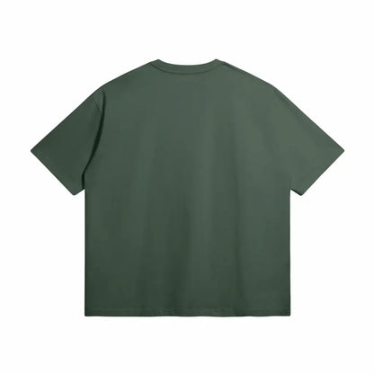 Push Pull Panda | Oversized Heavyweight T-shirt