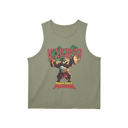 Push Pull Panda | Tank Top - Matcha Green / s