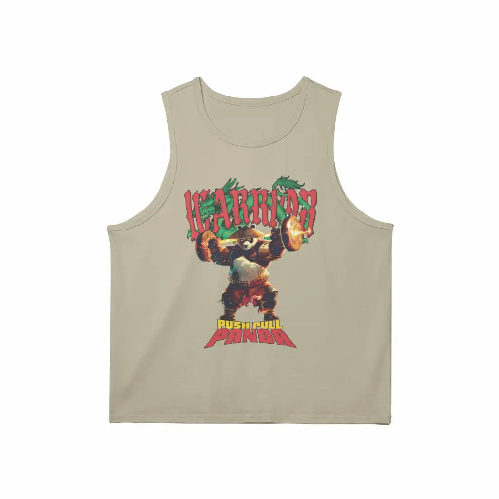 Push Pull Panda | Tank Top - Rice Apricot / s