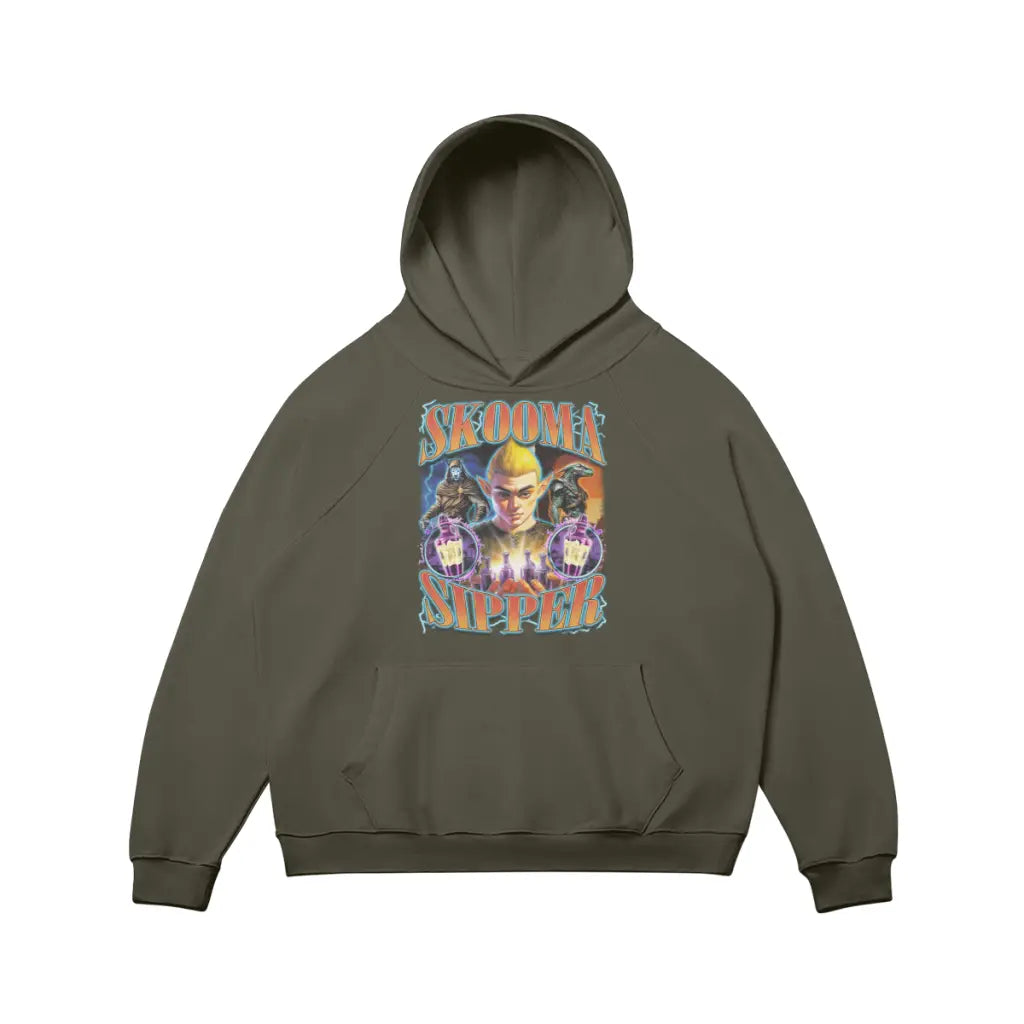 Skooma Sipper | Hoodie - Charcoal Grey / Xs