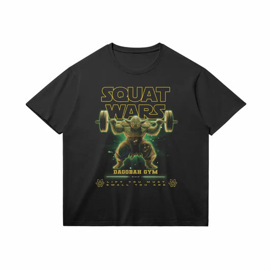 Squat Wars | T-shirt - Black / Xs
