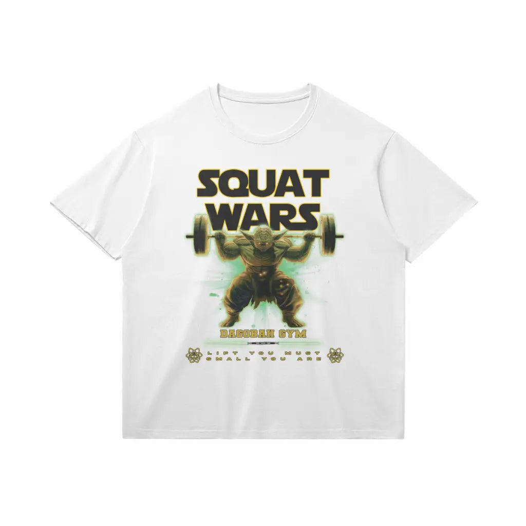 Squat Wars | T-shirt - White / Xs