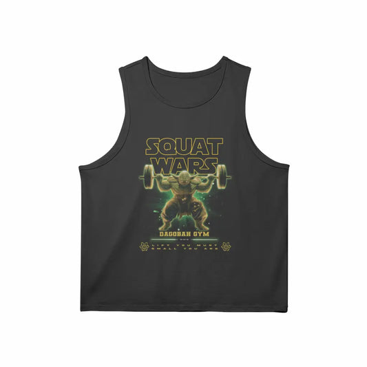 Squat Wars | Tank Top - Black / s