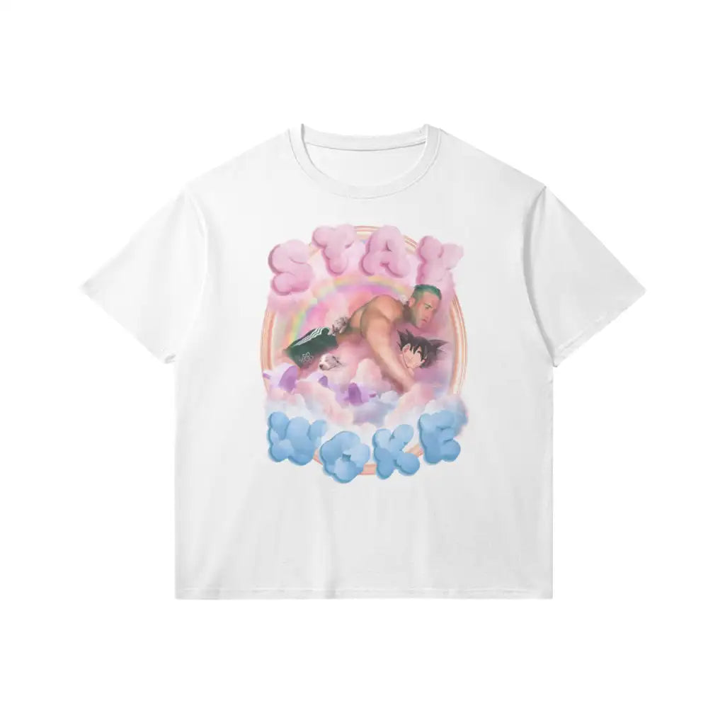 Stay Woke | Slim Fit Heavyweight T-shirt - White / Xs