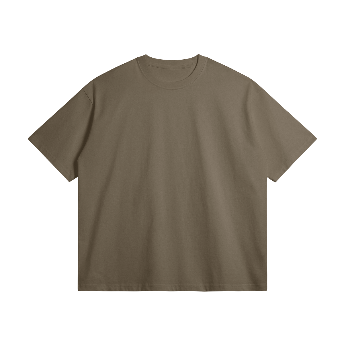 Endure V2 | Oversized Heavyweight T-shirt - Dark Taupe / Xs