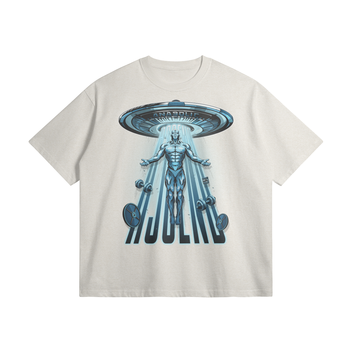 Ascend | Oversized Heavyweight T-shirt - Heather Gray / Xs