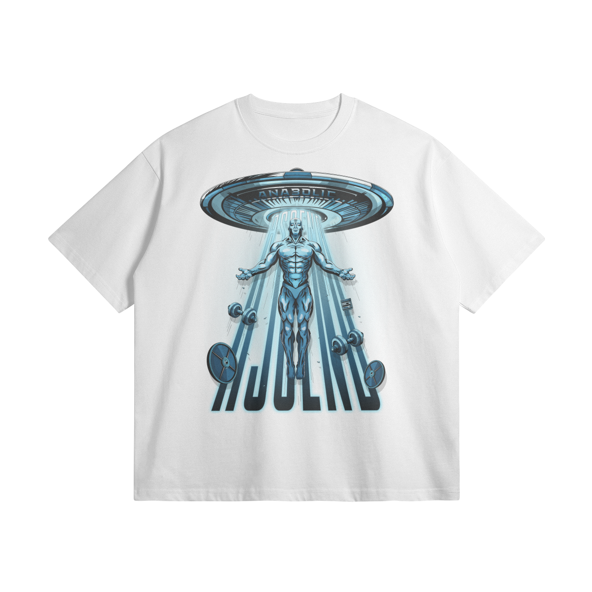 Ascend | Oversized Heavyweight T-shirt - White / Xs