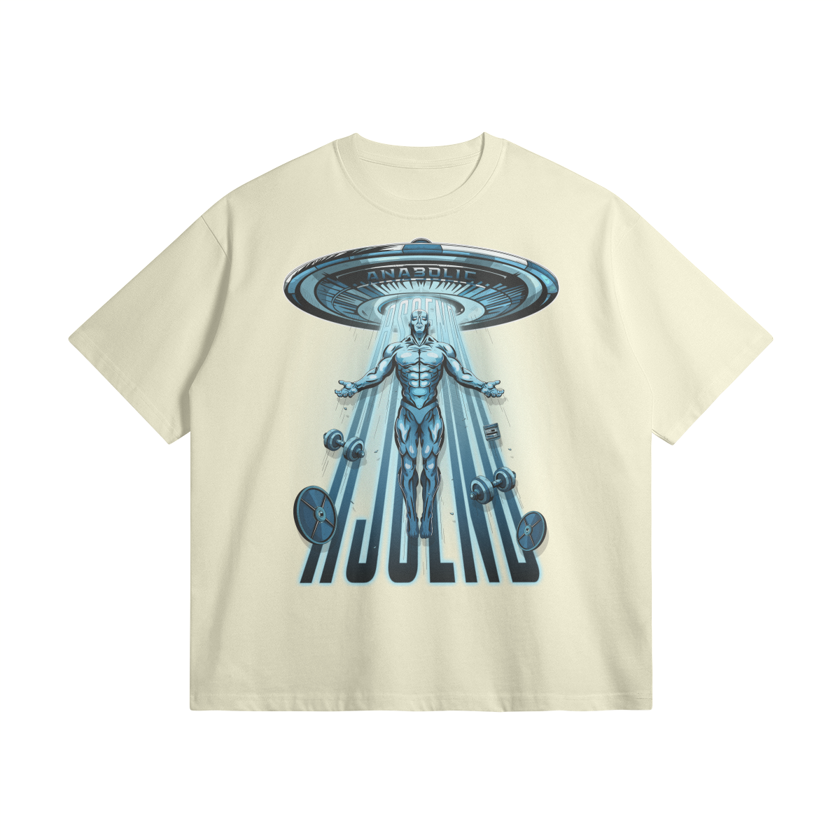 Ascend | Oversized Heavyweight T-shirt - White Rock / Xs