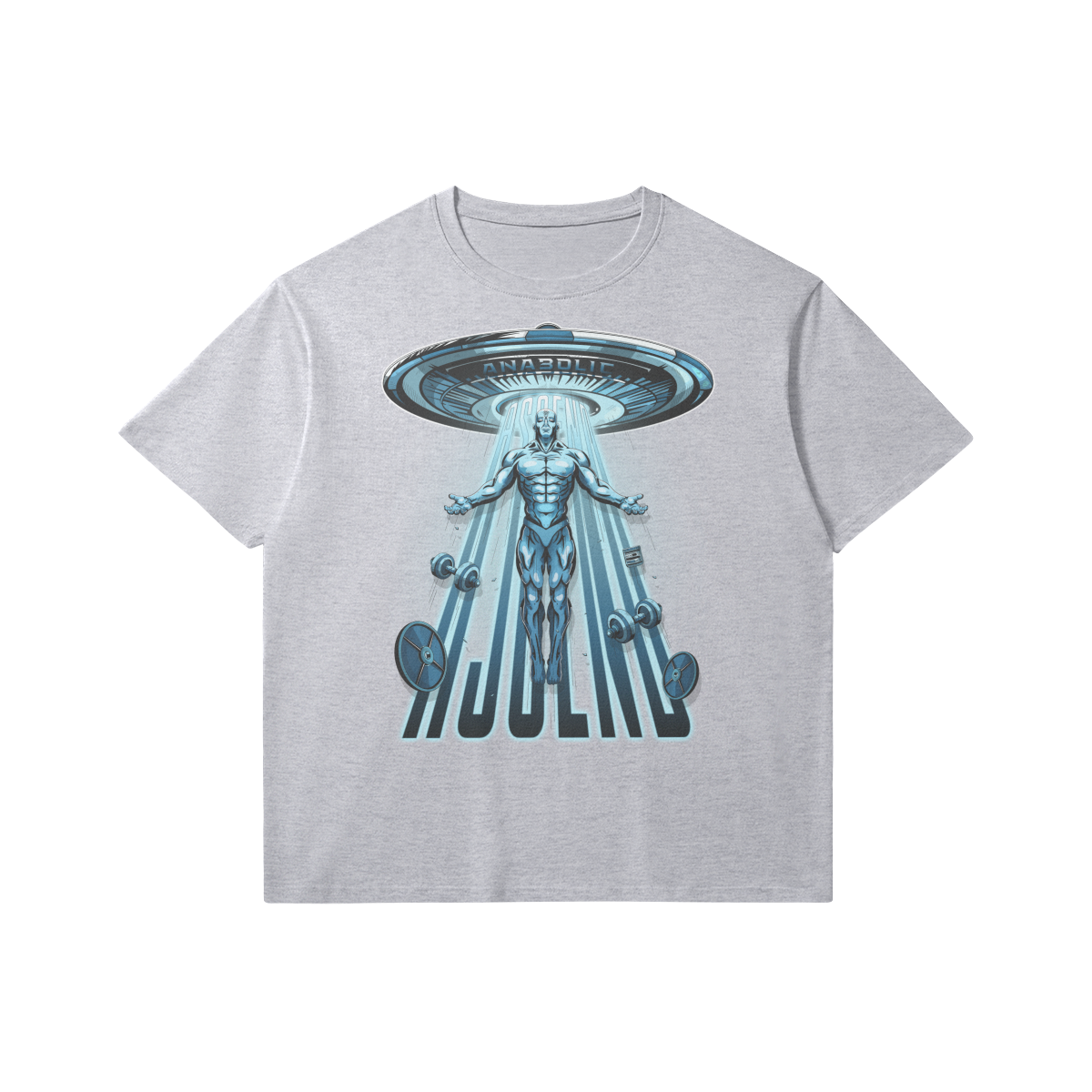 Ascend | Slim Fit Heavyweight T-shirt - Medium Heather Gray / Xs