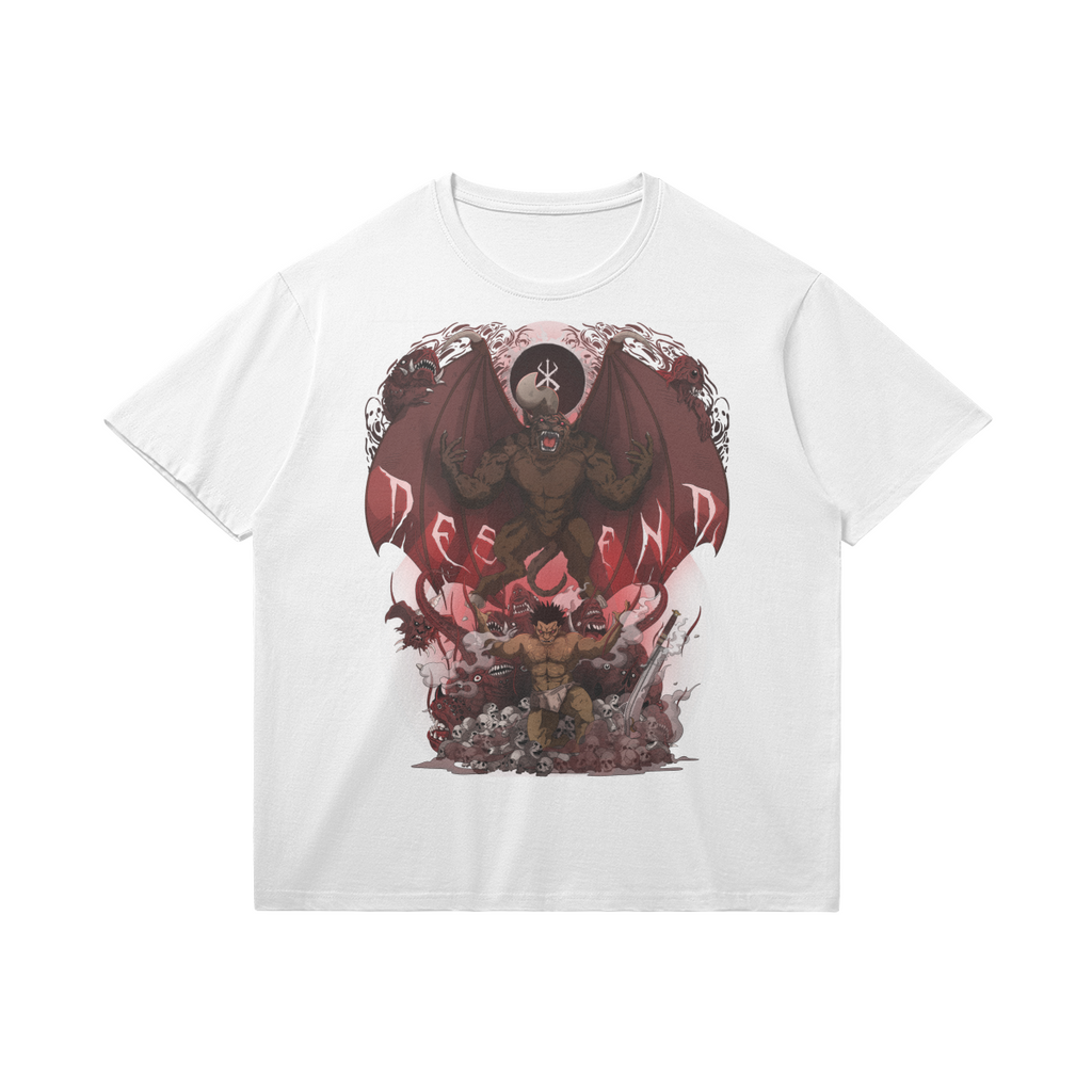 Descend | T-shirt - White / Xs