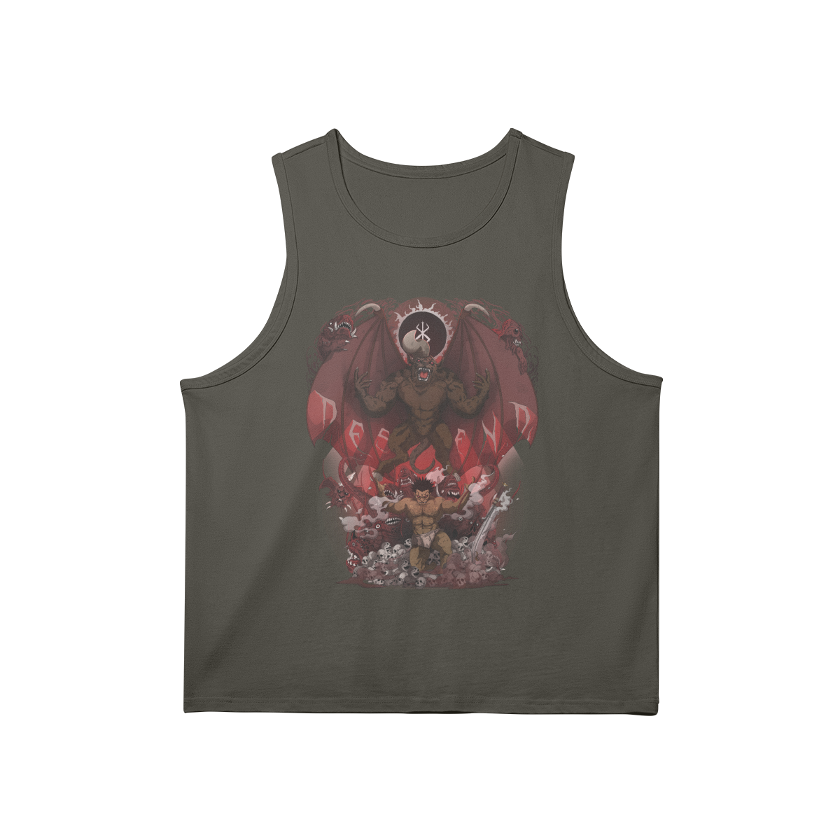 Descend | Tank Top - Charcoal Grey / s