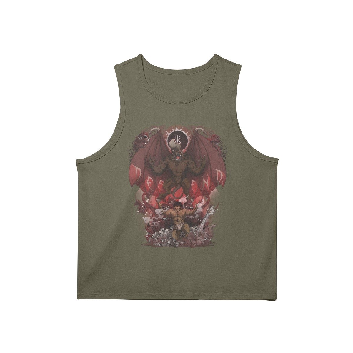 Descend | Tank Top - Camel / s