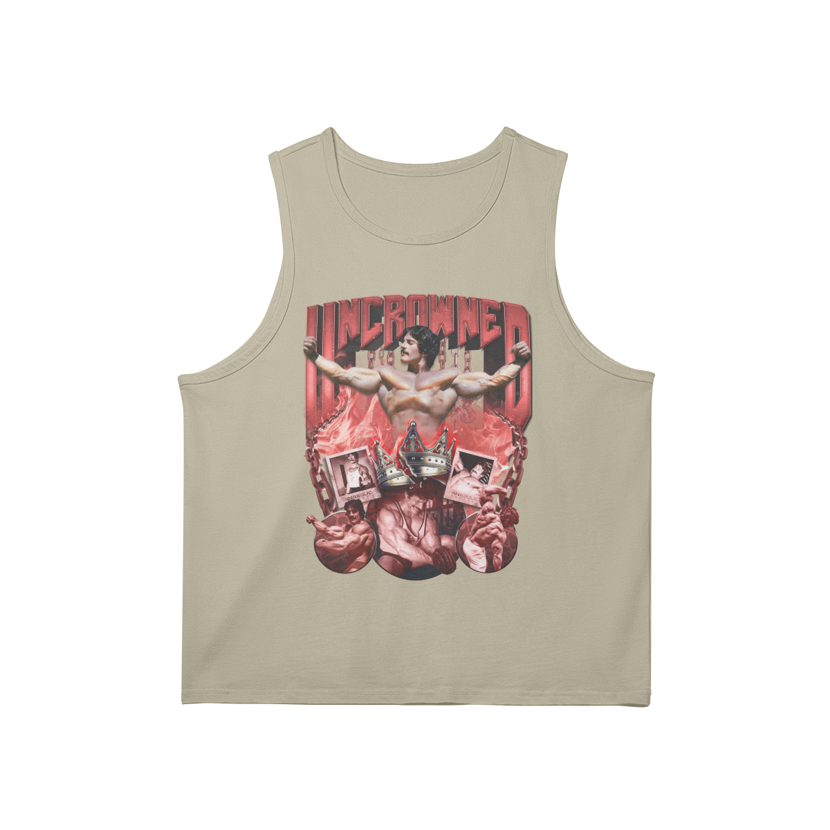 Uncrowned S1 | Mm | Tank Top - Rice Apricot / s