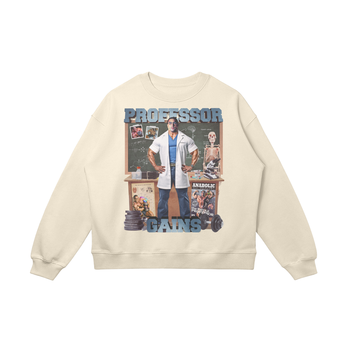 Professor Gains | Pump Cover - Apricot / s