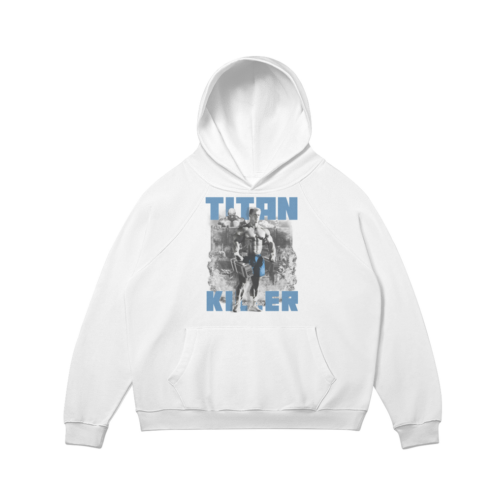 Titan Killer | Hoodie - White / s