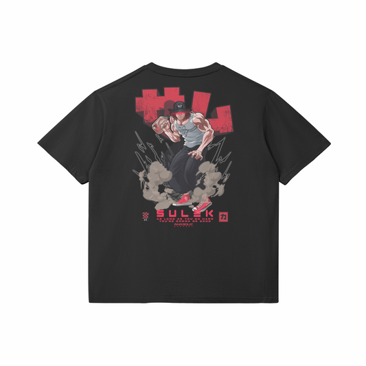 Sulek x Baki | BP |  Slim Fit Heavyweight T-Shirt