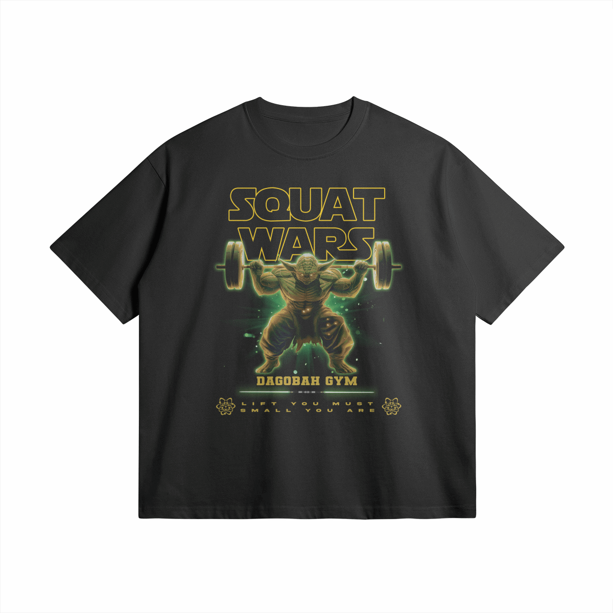 Squat Wars | Oversized Heavyweight T-Shirt