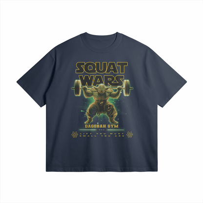 Squat Wars | Oversized Heavyweight T-Shirt