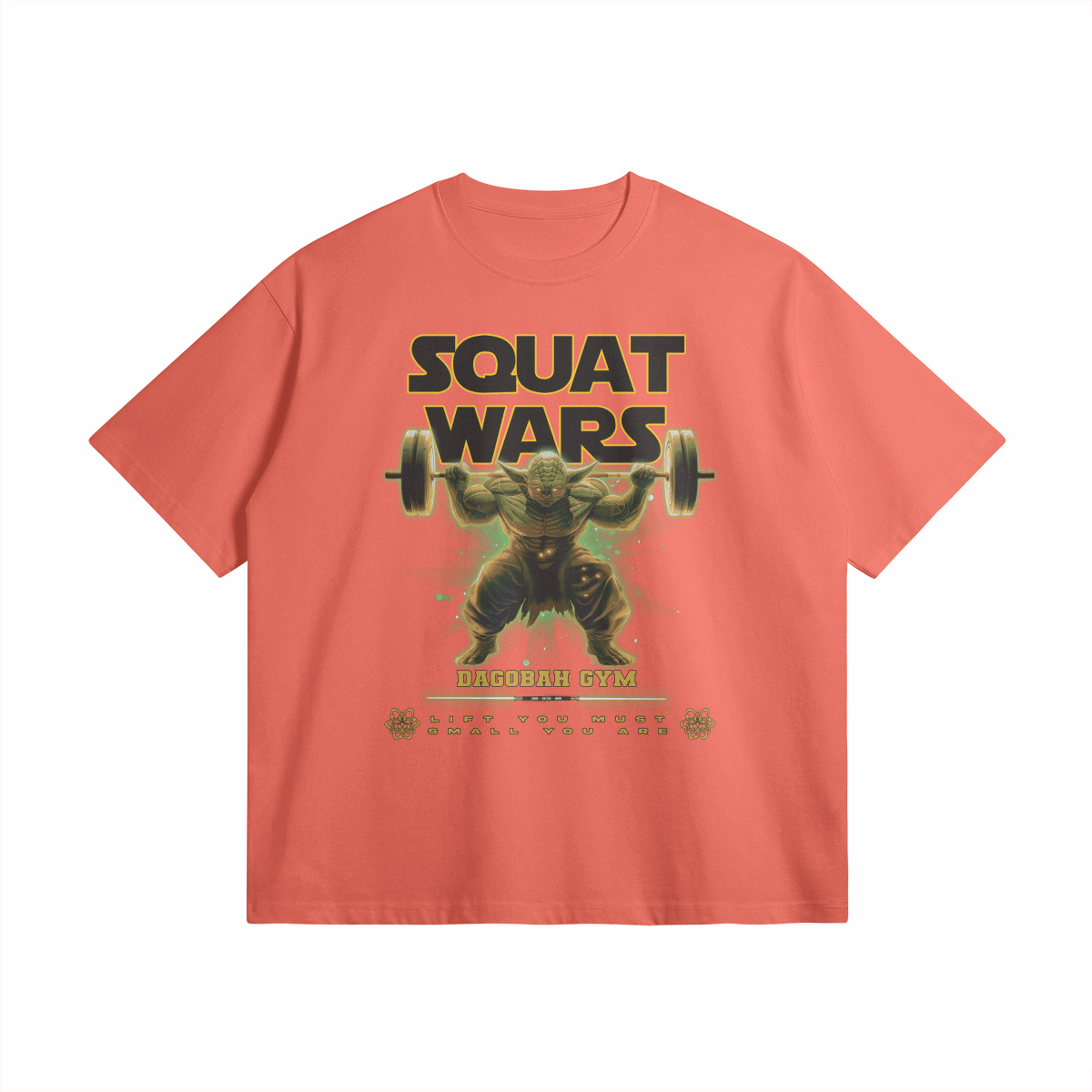 Squat Wars | Oversized Heavyweight T-Shirt