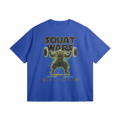 Squat Wars | Oversized Heavyweight T-Shirt