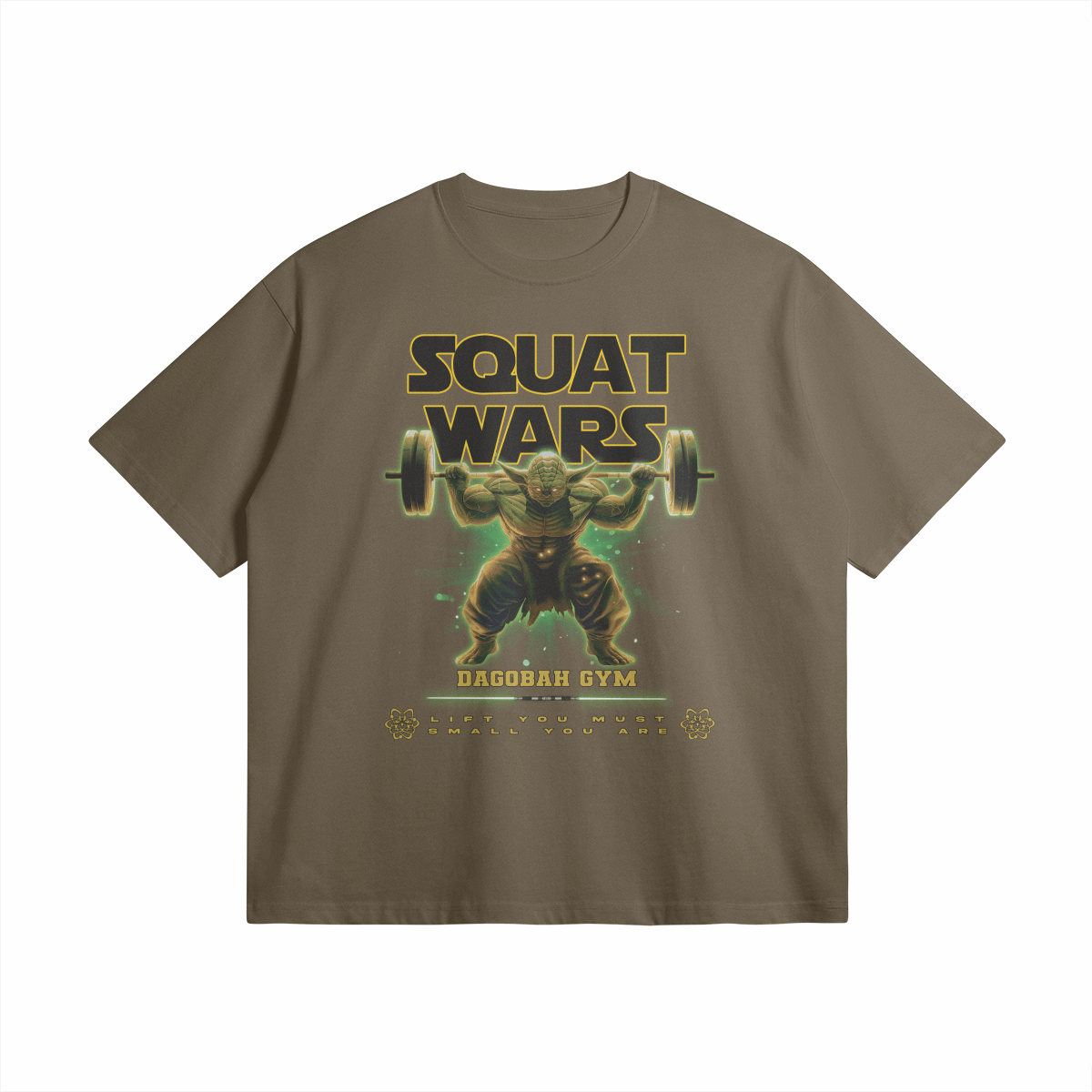 Squat Wars | Oversized Heavyweight T-Shirt