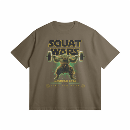 Squat Wars | Oversized Heavyweight T-Shirt