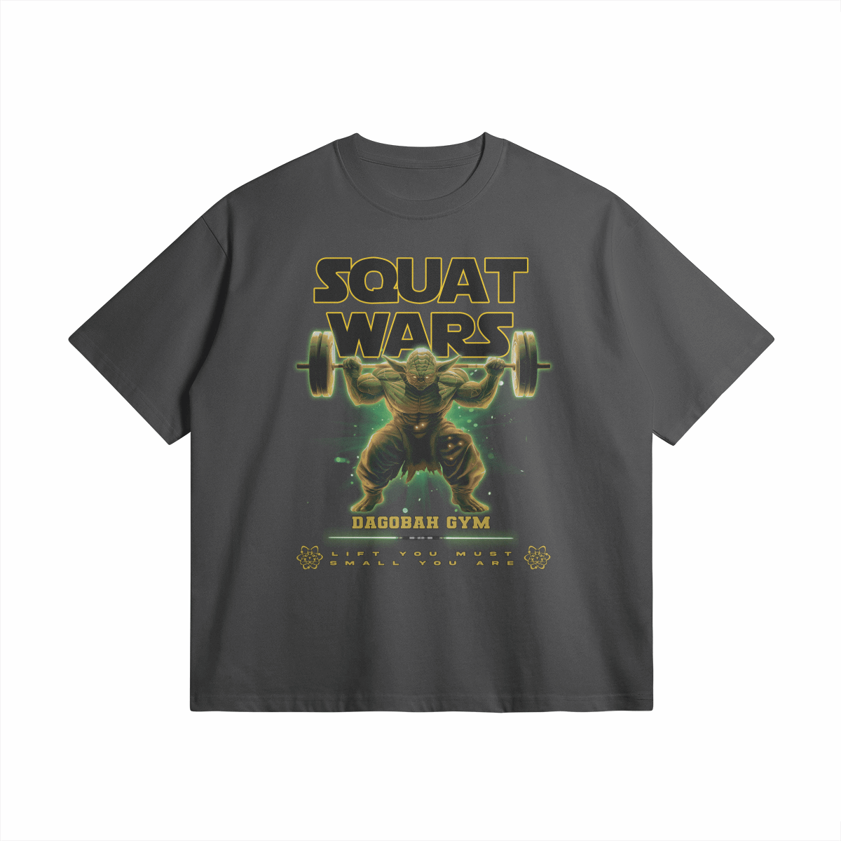 Squat Wars | Oversized Heavyweight T-Shirt