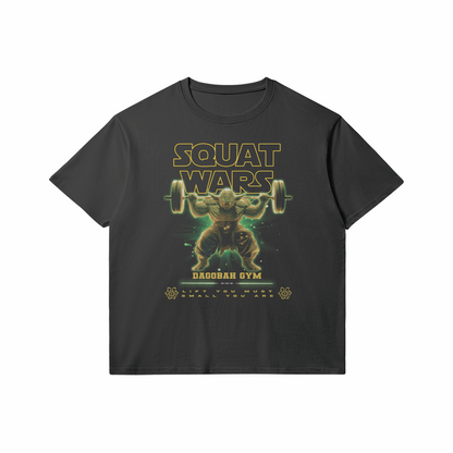 Squat Wars | Slim Fit Heavyweight T-Shirt