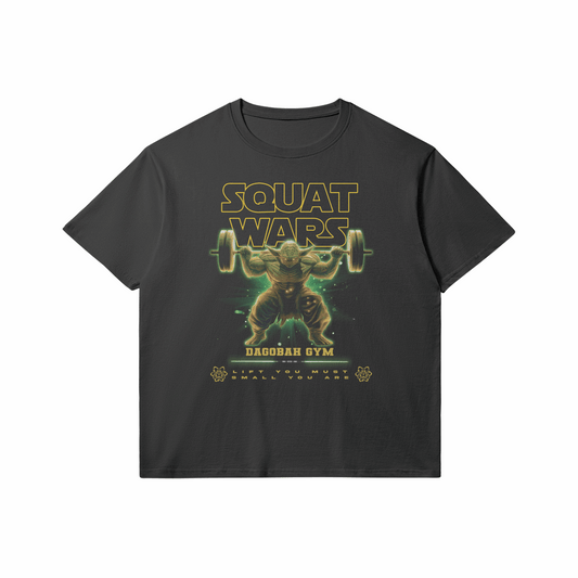 Squat Wars | Slim Fit Heavyweight T-Shirt